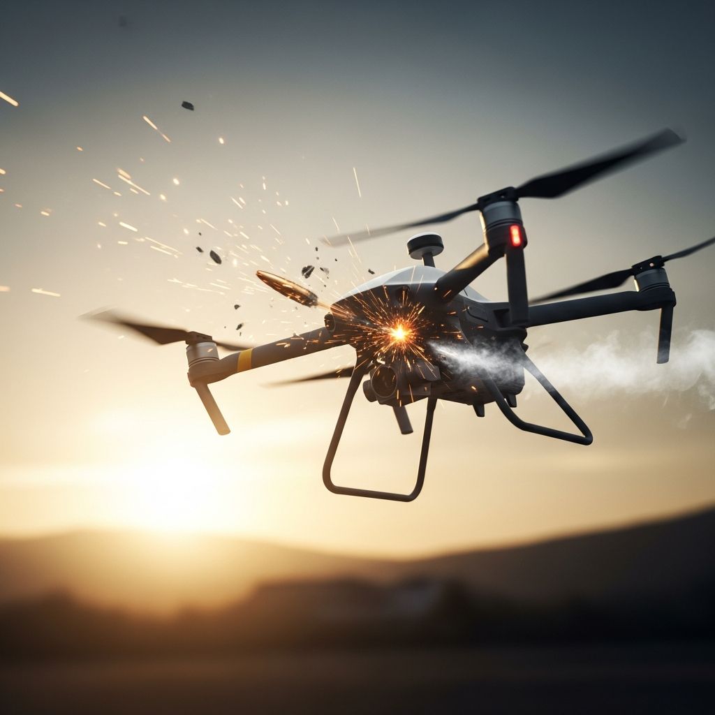 Discover the severe legal, safety, and practical risks of attempting to shoot down drones over your property.