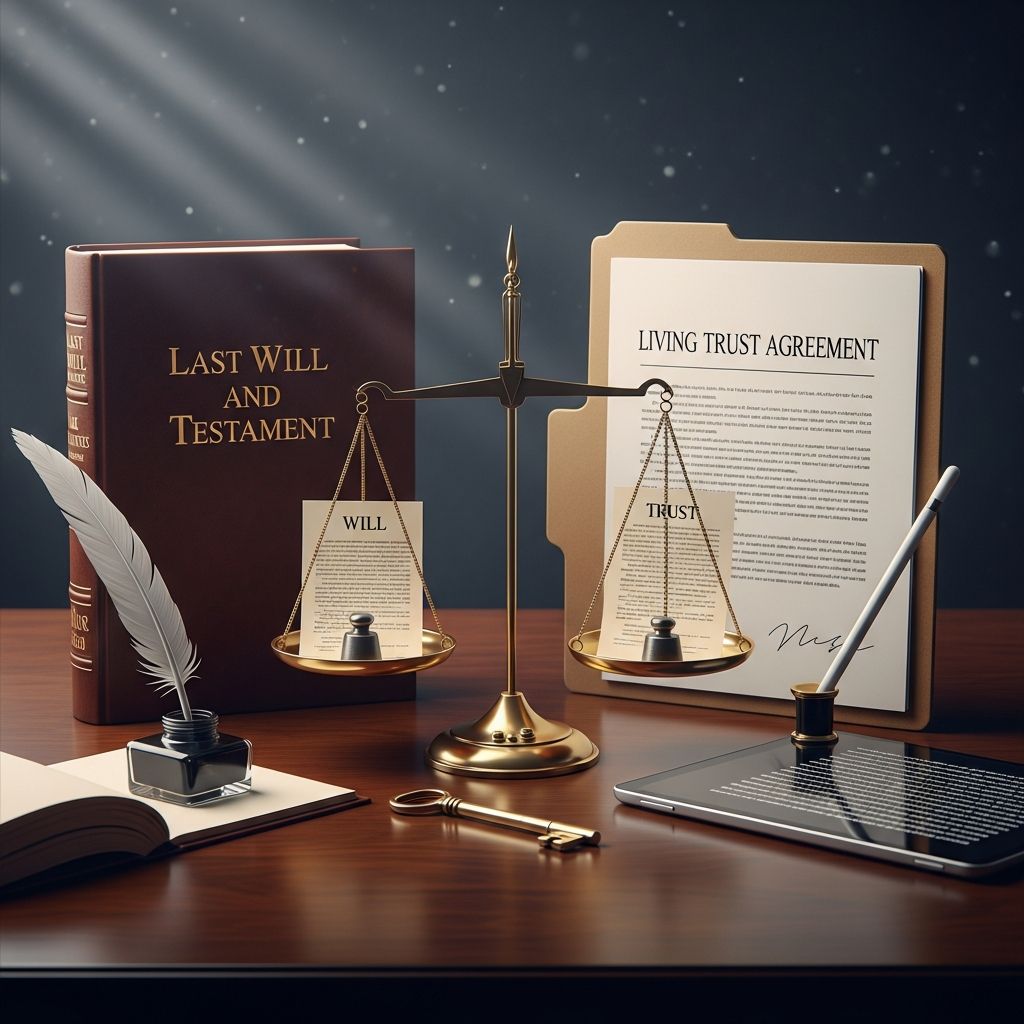 Discover key differences between wills and living trusts to make informed choices for efficient asset distribution and family protection.