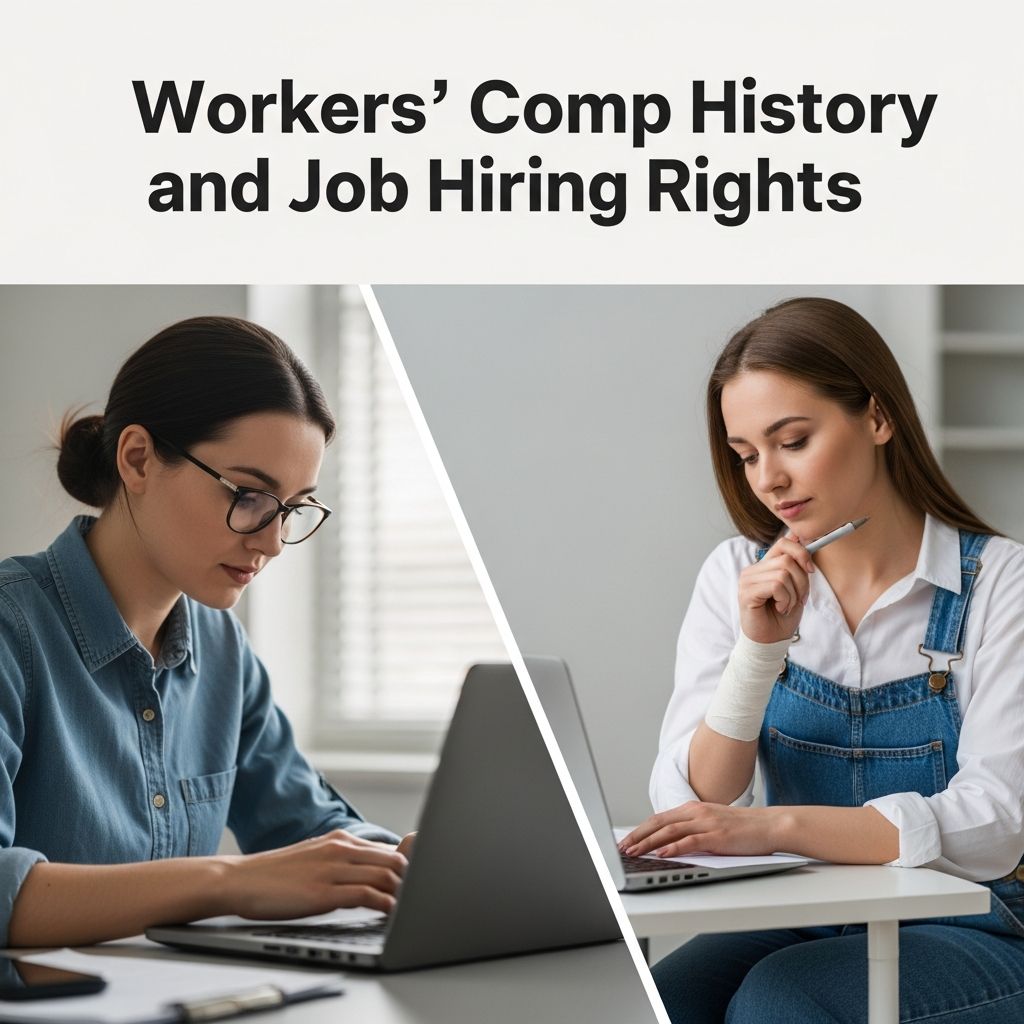 Understand your protections against hiring discrimination based on past workers' compensation claims and how to safeguard your career.