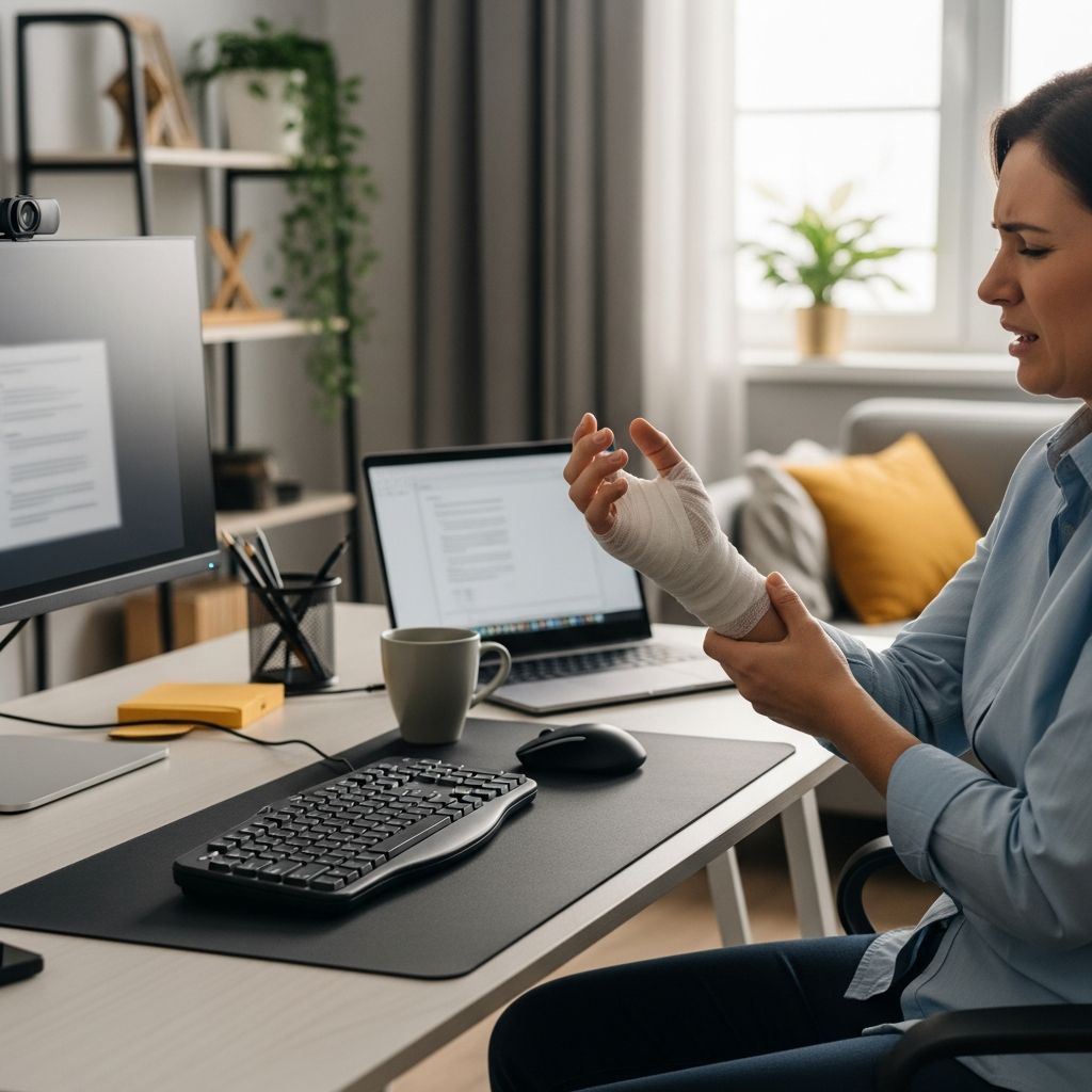 Essential guide to securing workers' compensation benefits for injuries sustained while telecommuting from home.