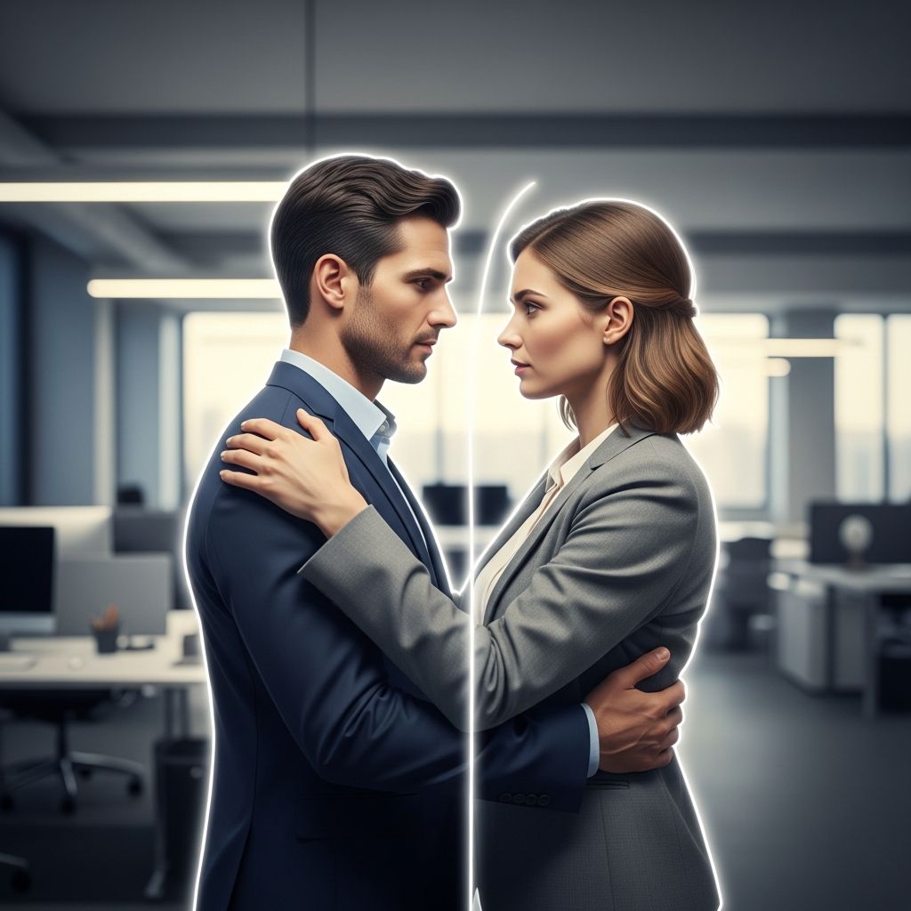 Navigating the fine line between friendly gestures and harassment claims in modern offices.