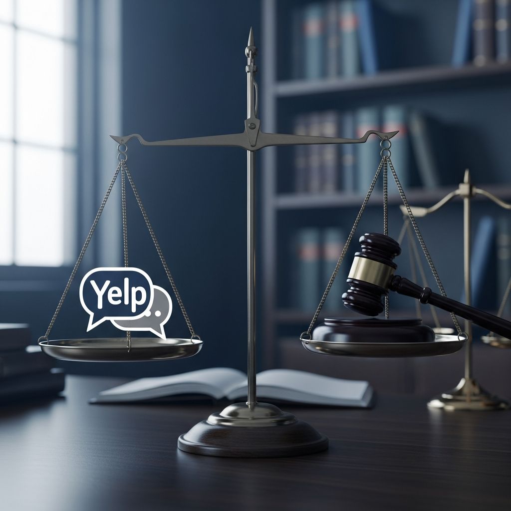 Master Yelp reviews legally: protect your reputation, respond smartly, and grow your business without pitfalls.