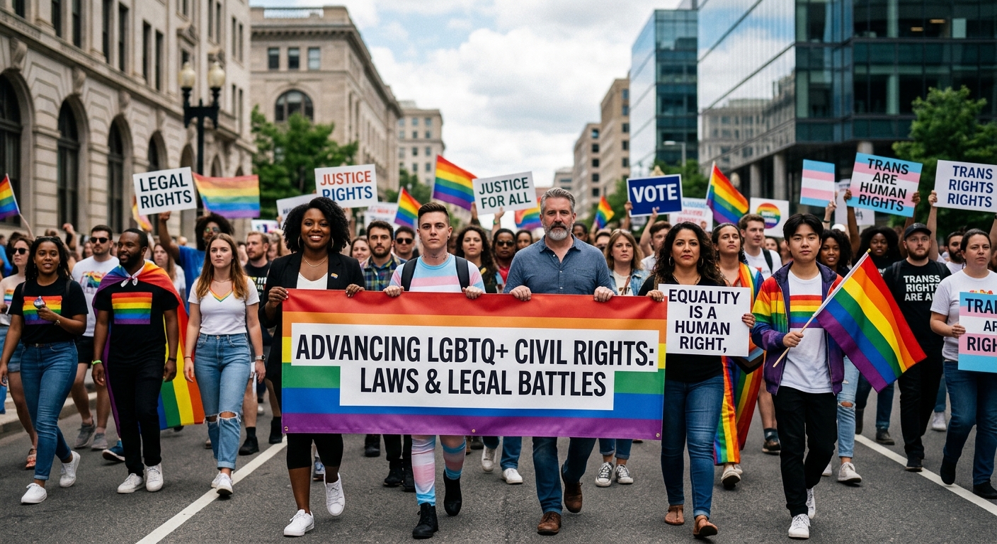 Explore the ongoing struggle for LGBTQ+ civil rights and grassroots activism.