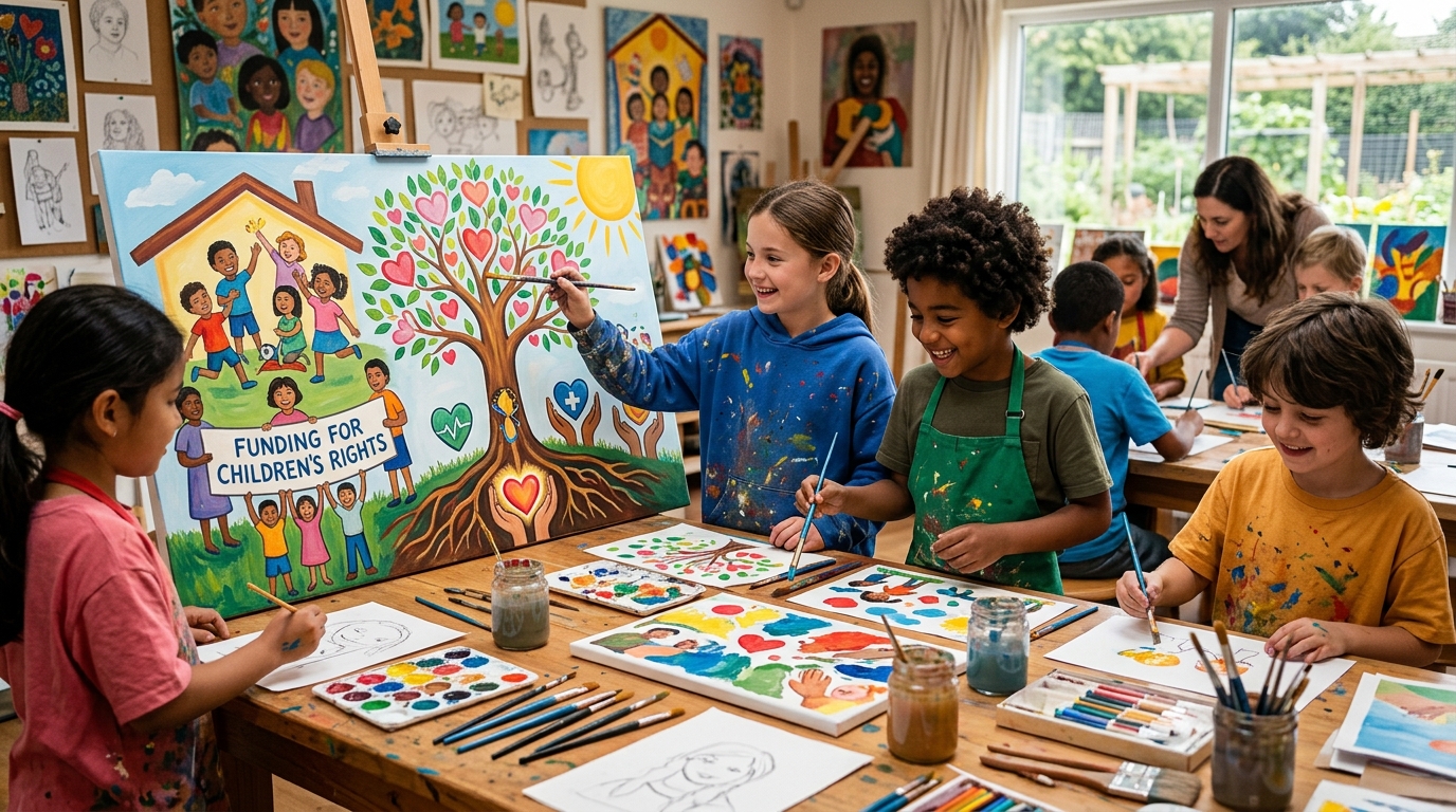 Discover how art auctions actively reshape America's child welfare system.