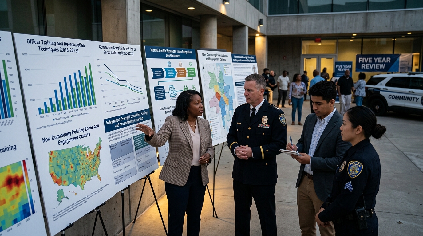 Analyzing the ongoing legislative and societal shifts in policing reform.