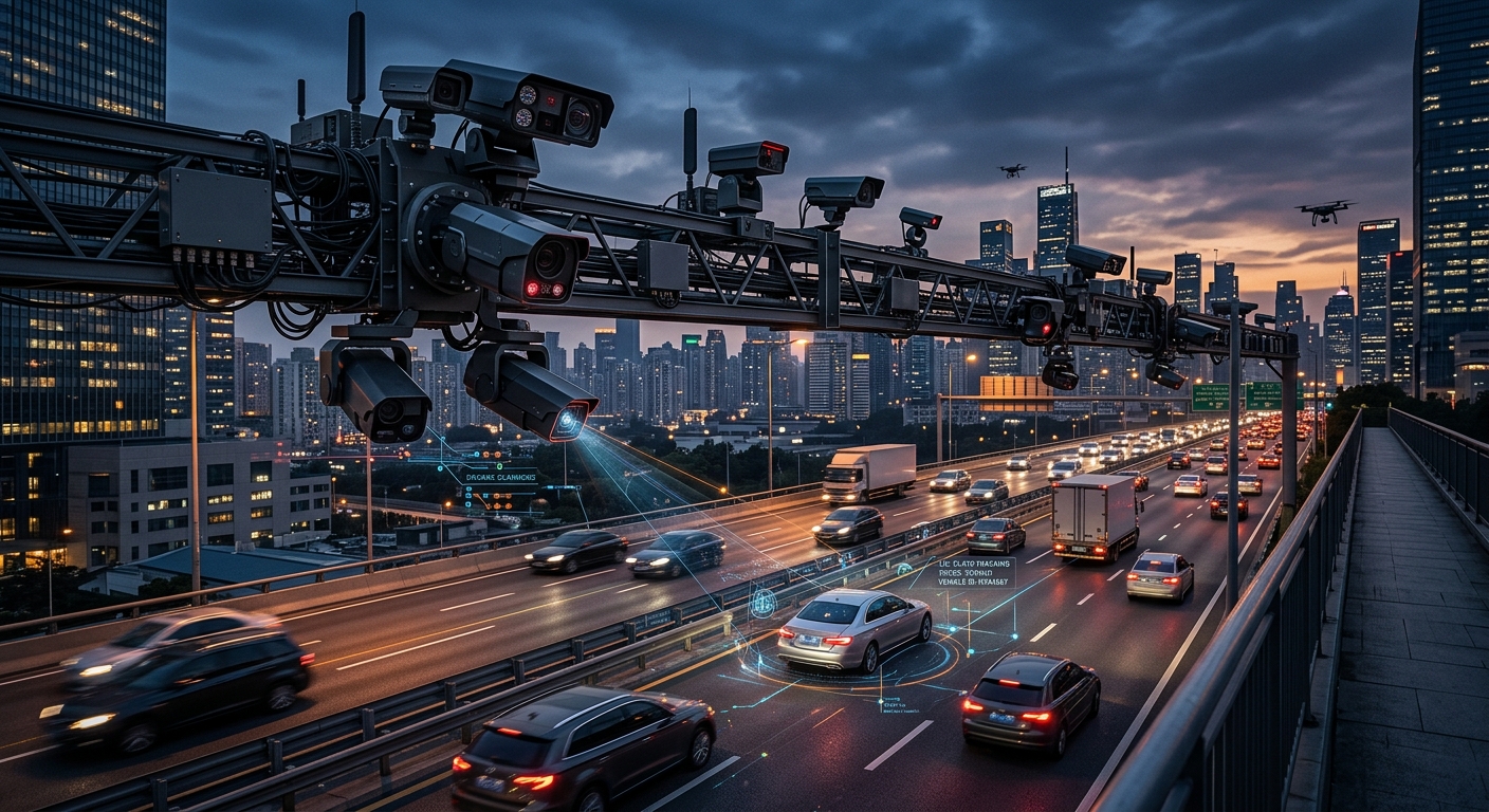 Explore the hidden network of license plate readers tracking drivers.