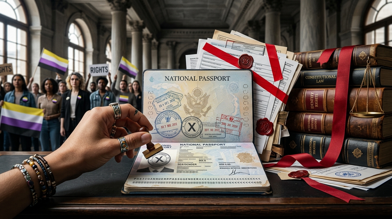 The legal fight and global standards behind nonbinary passport gender markers.