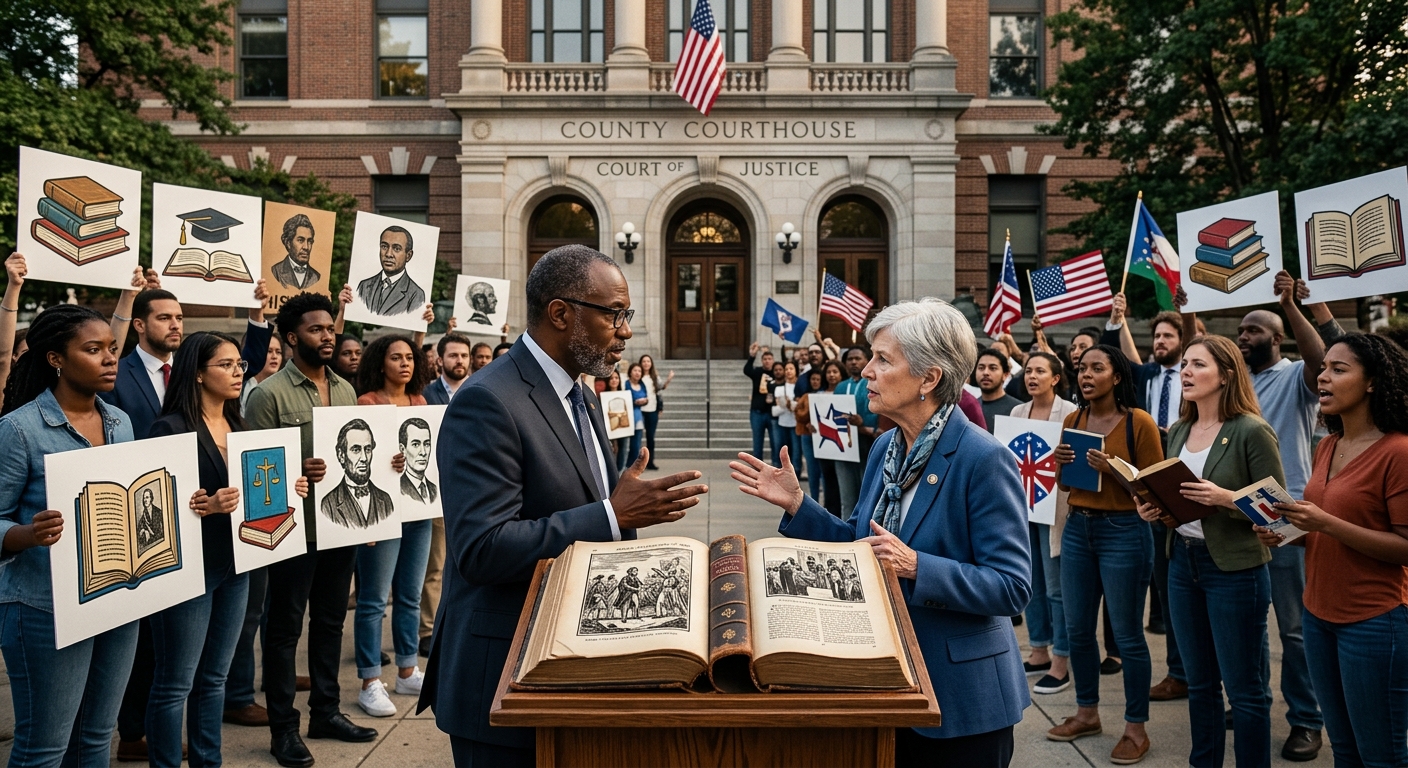 Examining the legislative push to restrict how schools teach American history.
