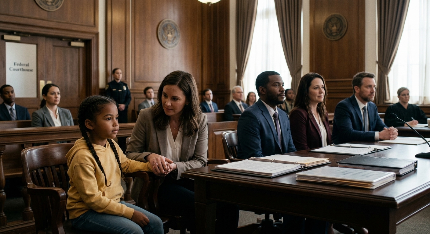 How one child's initials became the symbol of a historic fight for the safety and fundamental rights of thousands of foster youth.