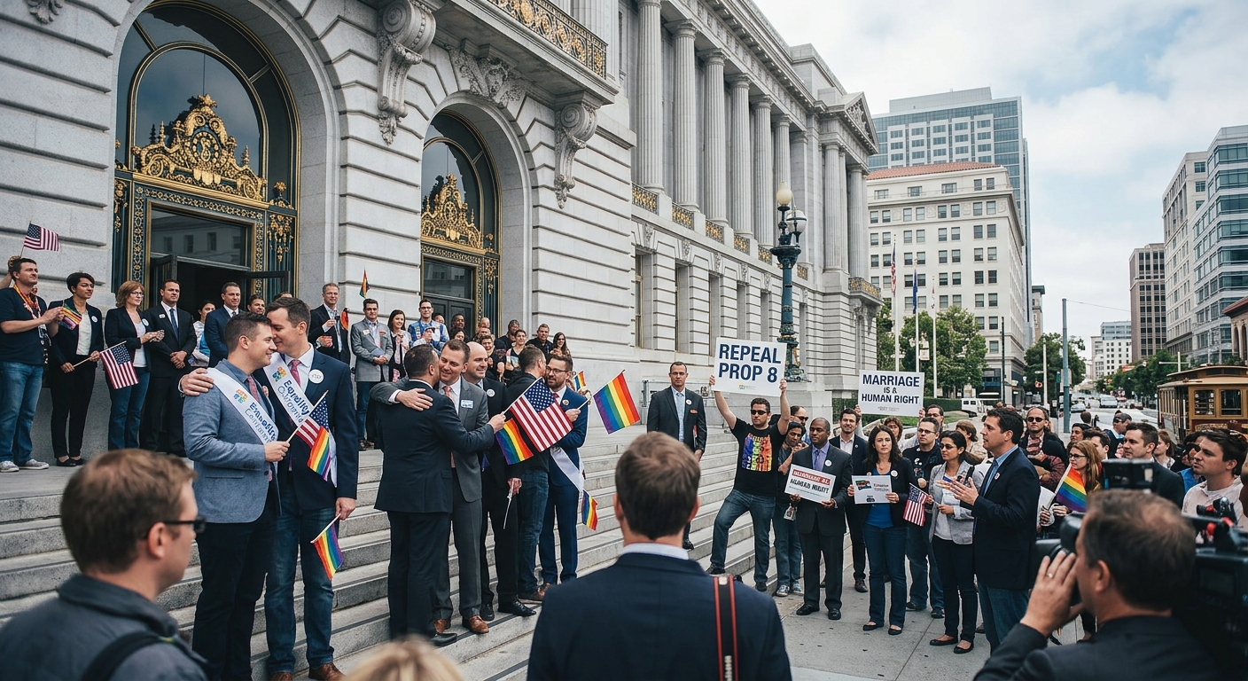 Explore the legal battle against Prop 8 that reshaped American equality.