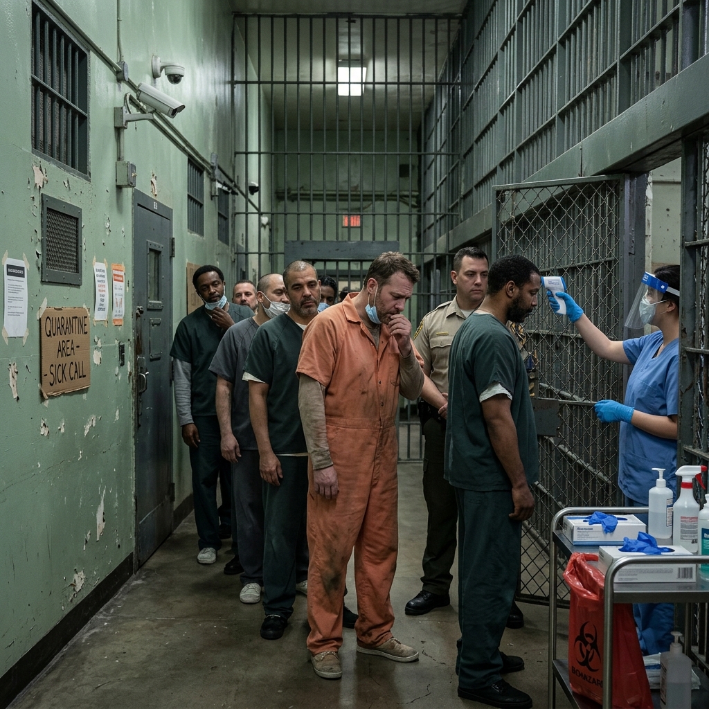 Exploring the structural and public health challenges of pandemics behind bars.