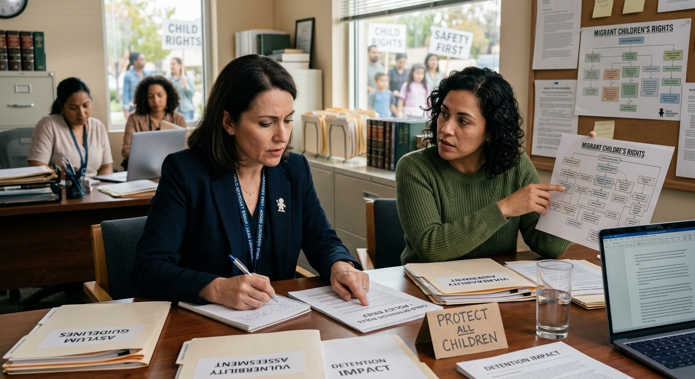 Legal experts and child welfare organizations push back against federal policies that threaten to keep migrant families and children detained indefinitely.