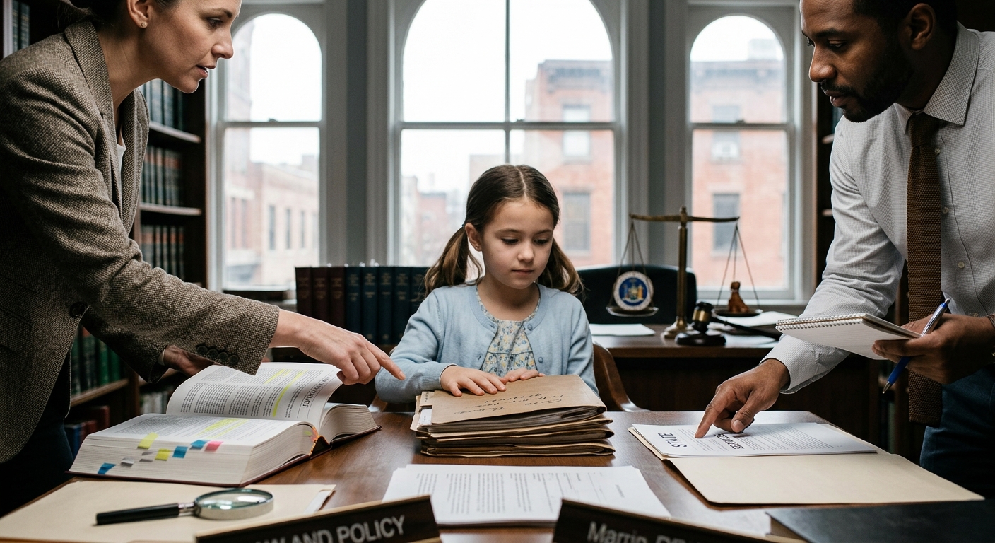 Examining the tension between state agencies and child rights advocates.