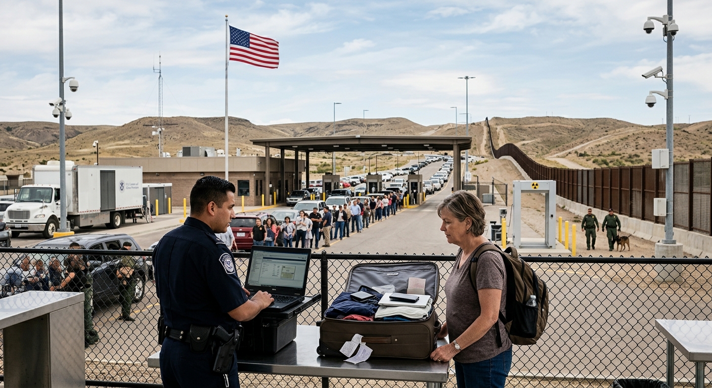 Balancing border security protocols with fundamental constitutional rights.