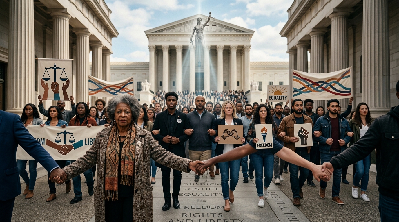 Tracing the inseparable legal history of civil liberties and racial justice.