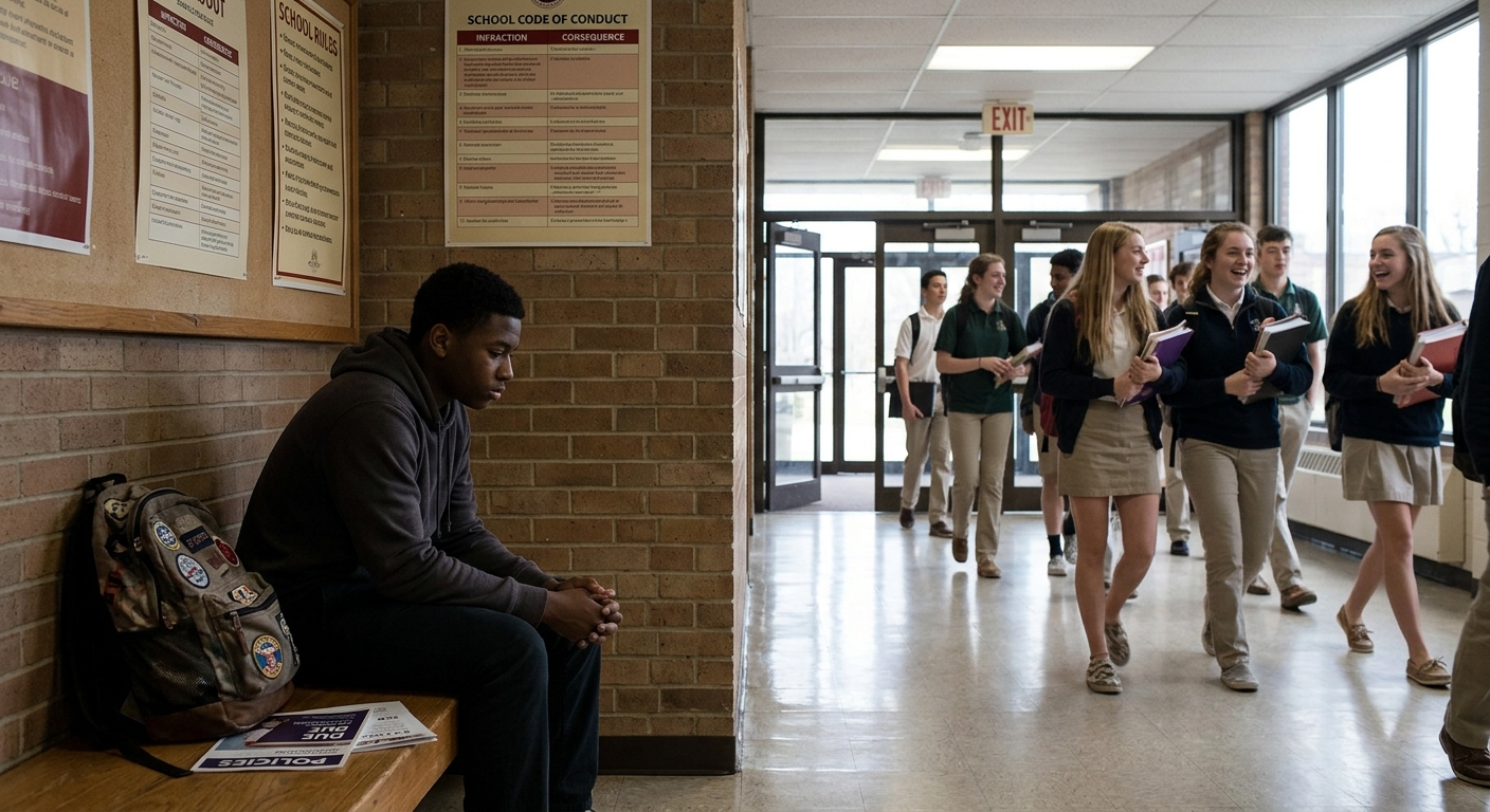 Federal data reveals systemic school discipline disparities affecting youth.