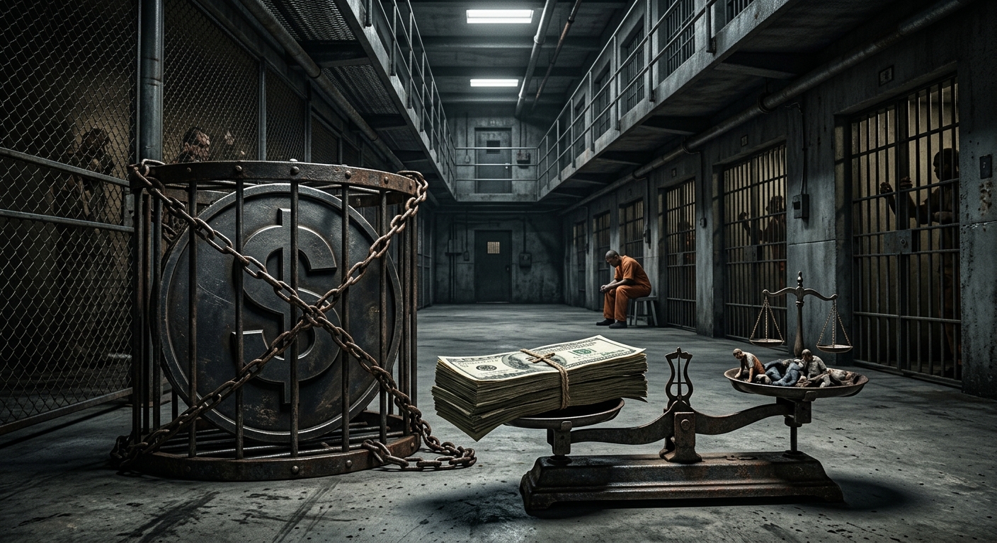 Discover how private companies and state agencies monetize the justice system.