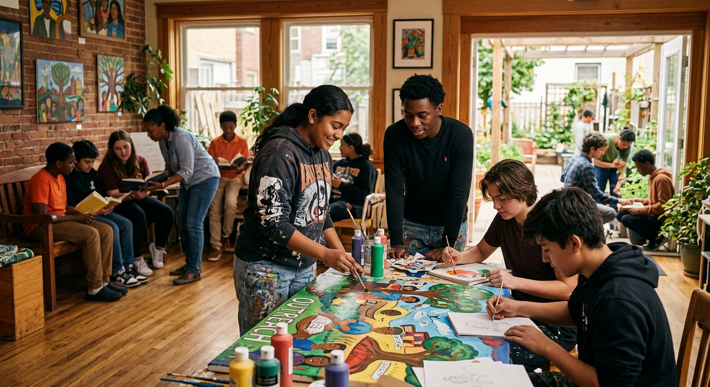 Replacing punitive confinement with community rehabilitation protects children.