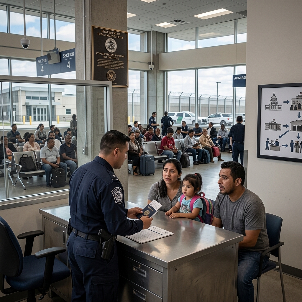 How federal budget decisions dictate U.S. immigration and border policy.