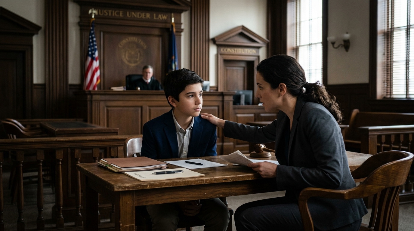 Advocating for minors' constitutional right to legal counsel in state care.