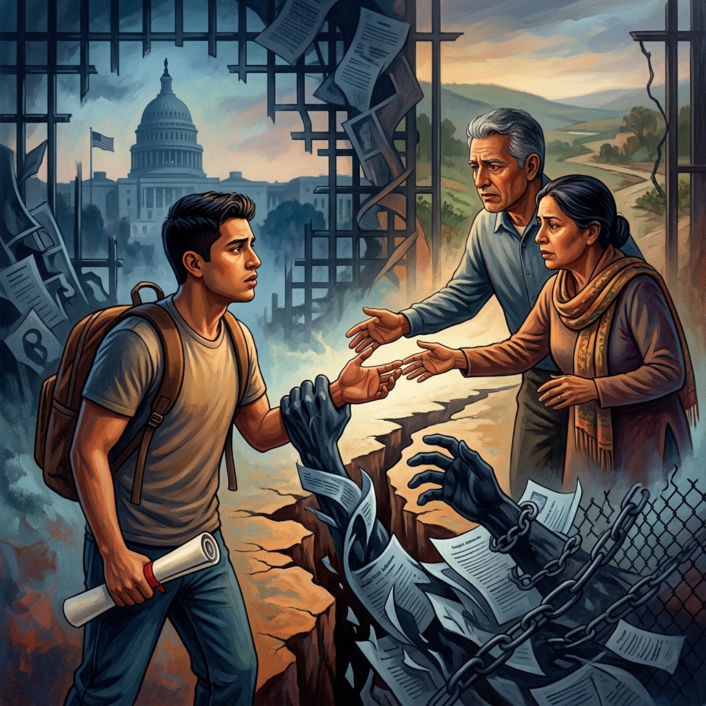 Exploring the human and legal toll of DACA vulnerability.