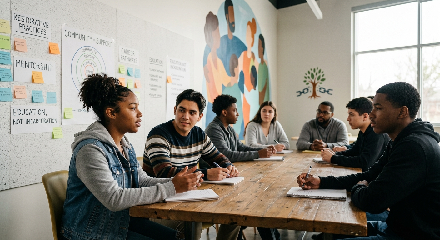 Dismantling the school-to-prison pipeline and rethinking youth justice.
