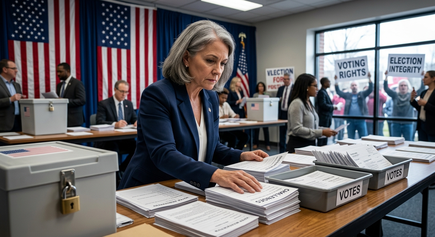 Legal advocates battle mass voter challenges to protect democratic rights.
