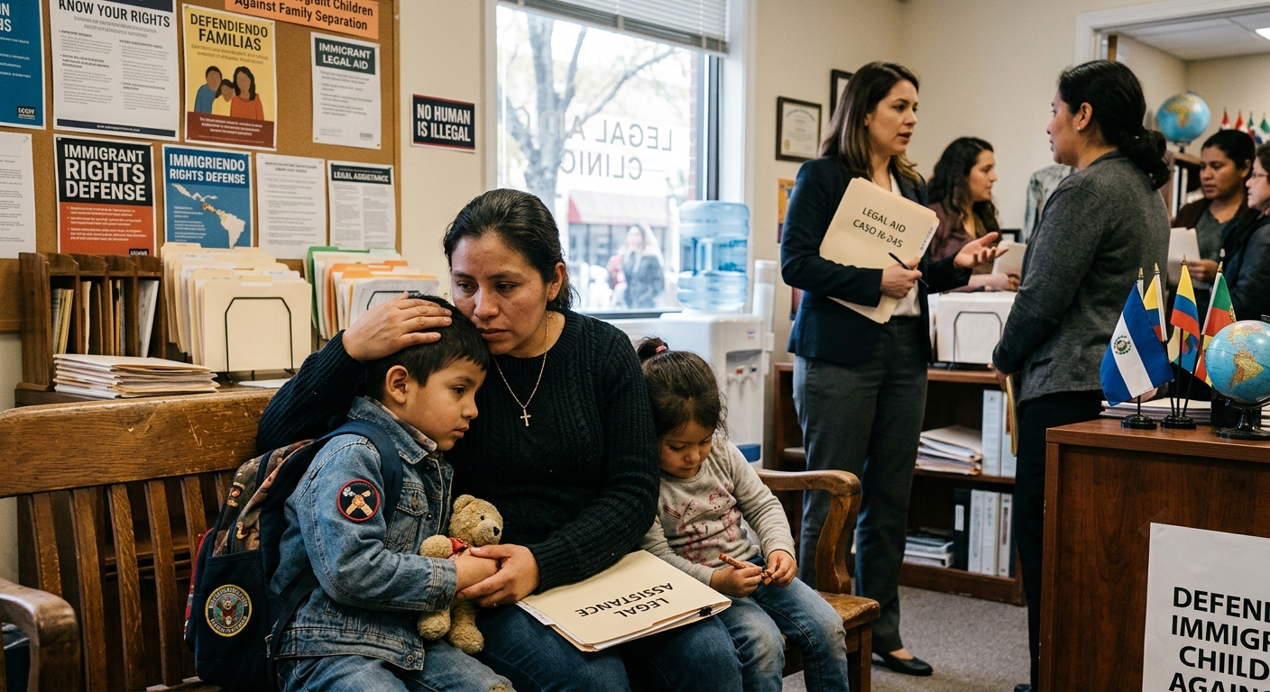 The legal crusade and advocacy defending immigrant children's rights.
