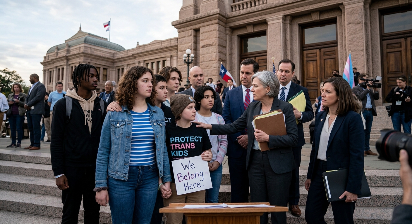 Exploring the legal fight against Texas' gender-affirming care ban.