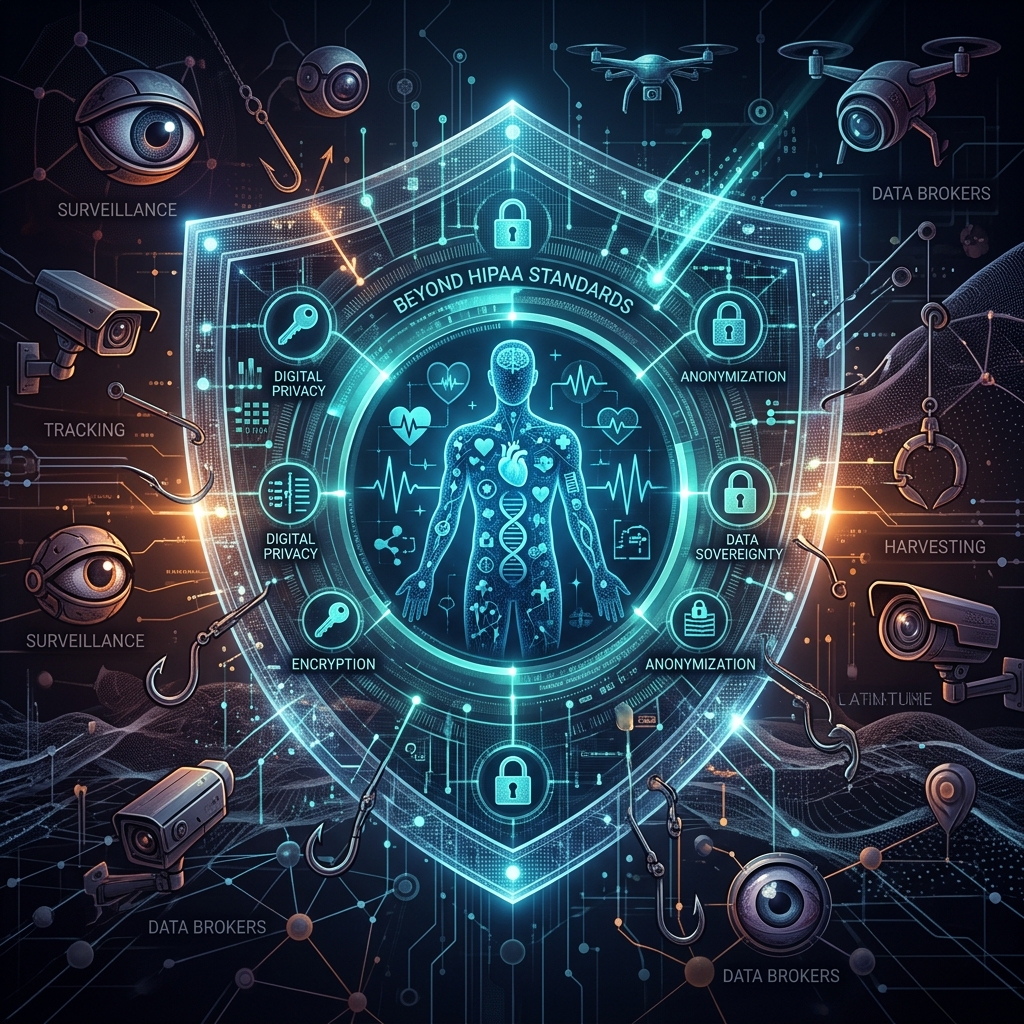 Protect your sensitive medical data from data brokers, unsecured apps, and unwarranted government surveillance in the digital age.