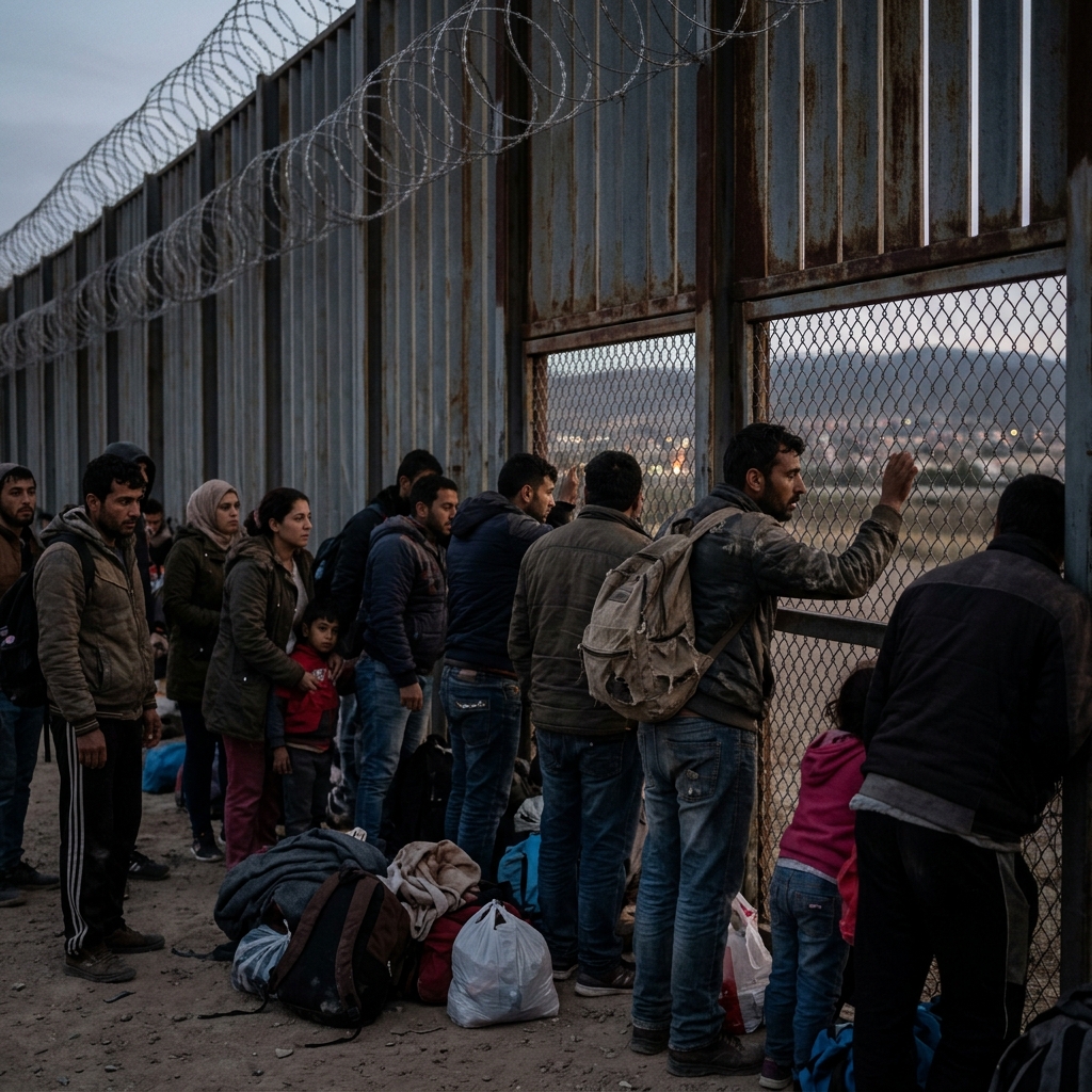 Uncovering the human cost of digital border walls and asylum policies.