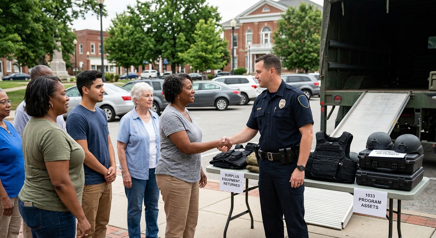 Surplus military gear transforms local police into occupying forces. It is time to demilitarize.