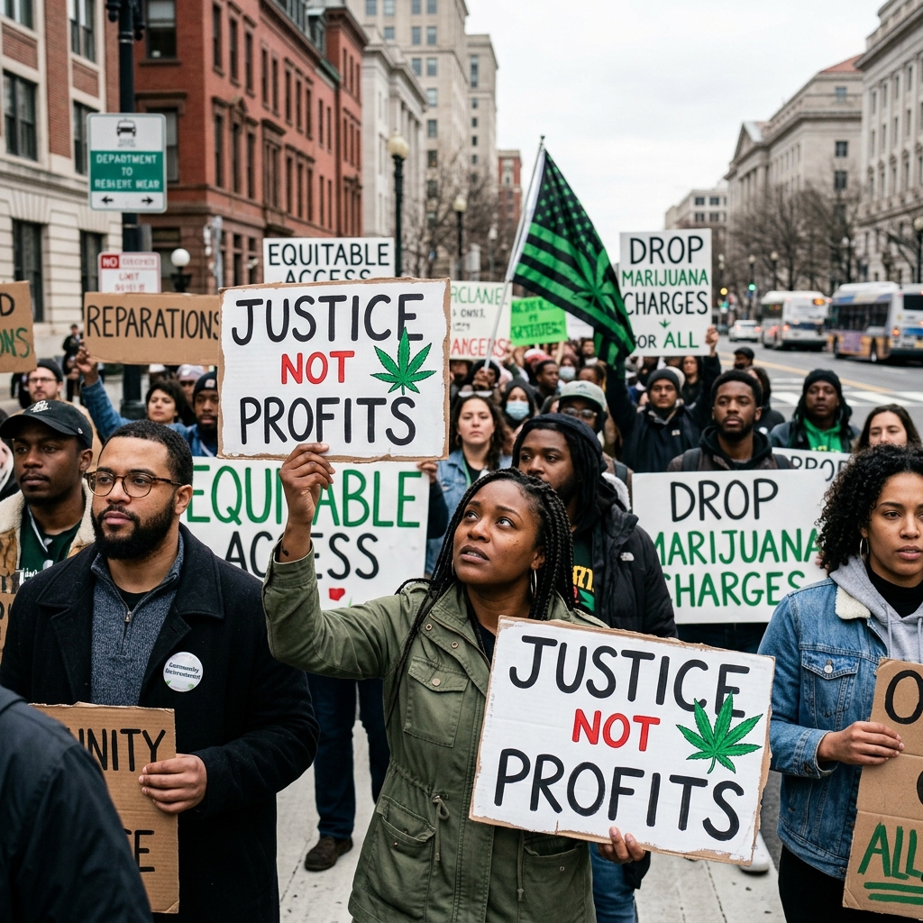 How the movement for cannabis legalization is centering racial justice.