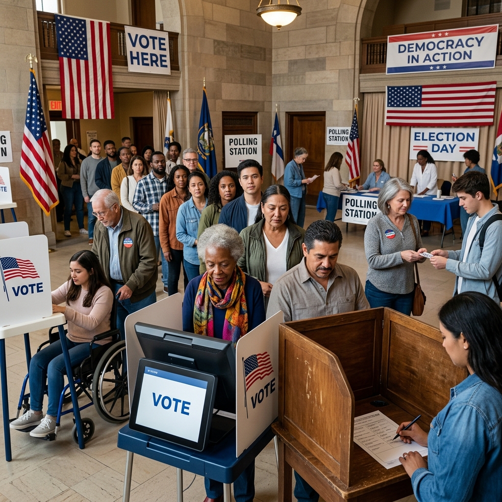 Explore the historical battles and modern challenges shaping US voting rights.