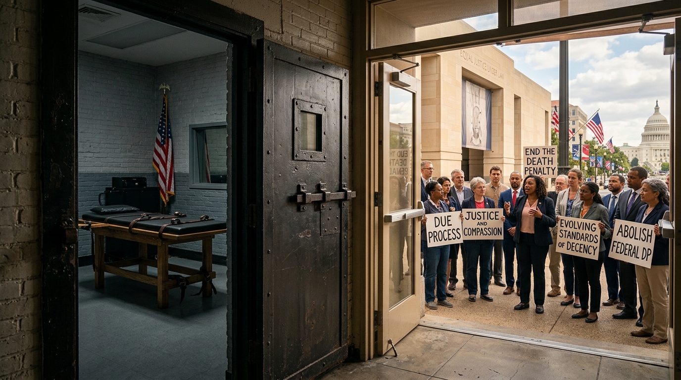 Examining political promises versus federal death penalty realities.