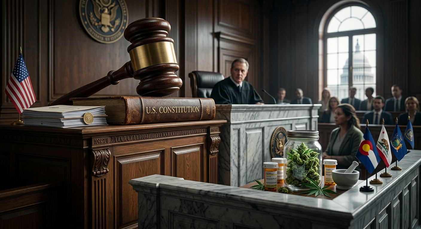 How the Tenth Amendment reshaped the federal and state medical cannabis clash.