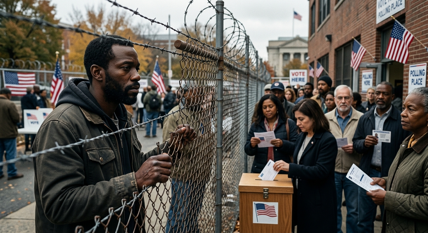 Exploring the impact of felony disenfranchisement on American democracy.