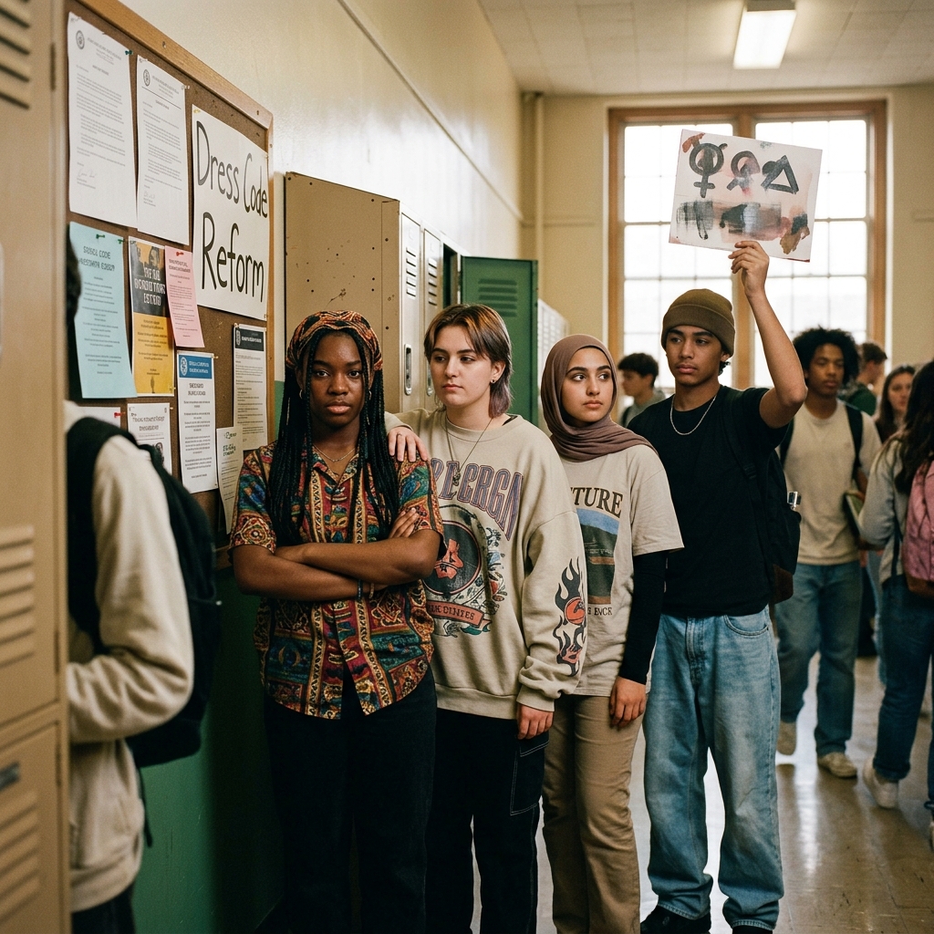 How LGBTQ+ students combat sexist dress codes and embrace their identities.