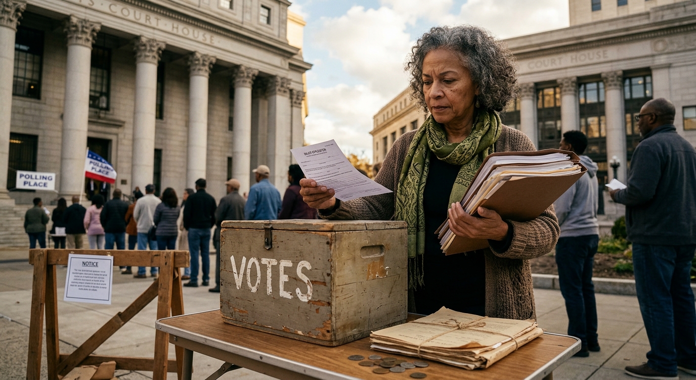Exploring the complex intersection of criminal justice debt, constitutional law, and access to the American ballot box.
