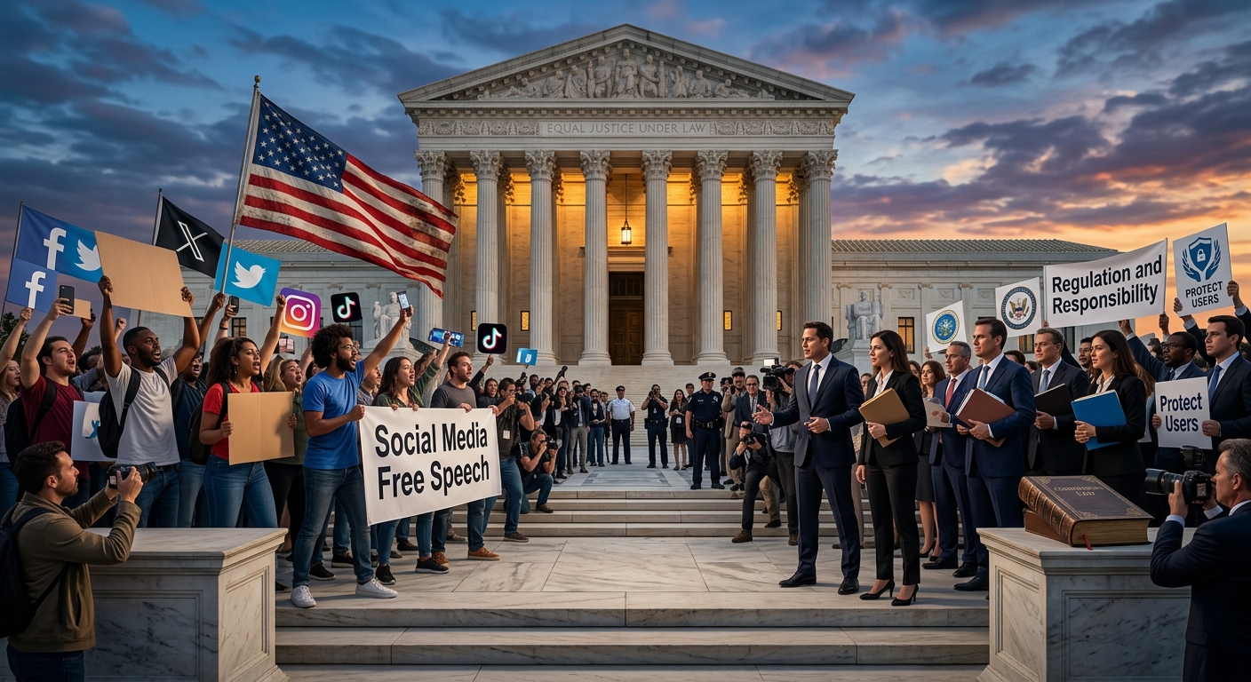 Protecting digital free speech from unchecked government censorship and bans.