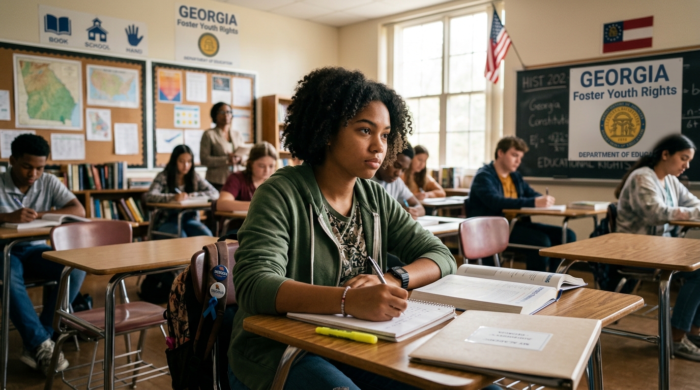 Securing educational stability and civil rights for Georgia's foster youth.