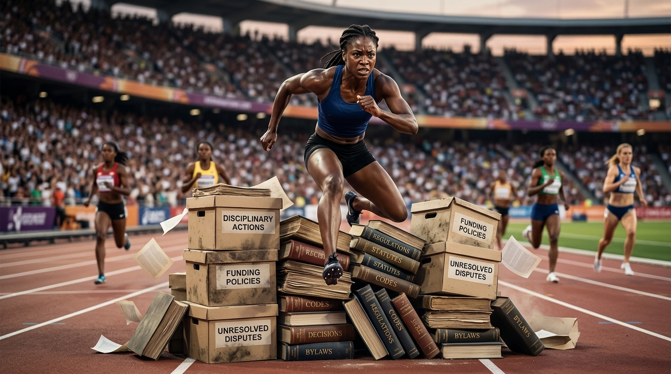 An exploration of the systemic biases embedded in international sports policies and their disproportionate impact on Black female athletes.