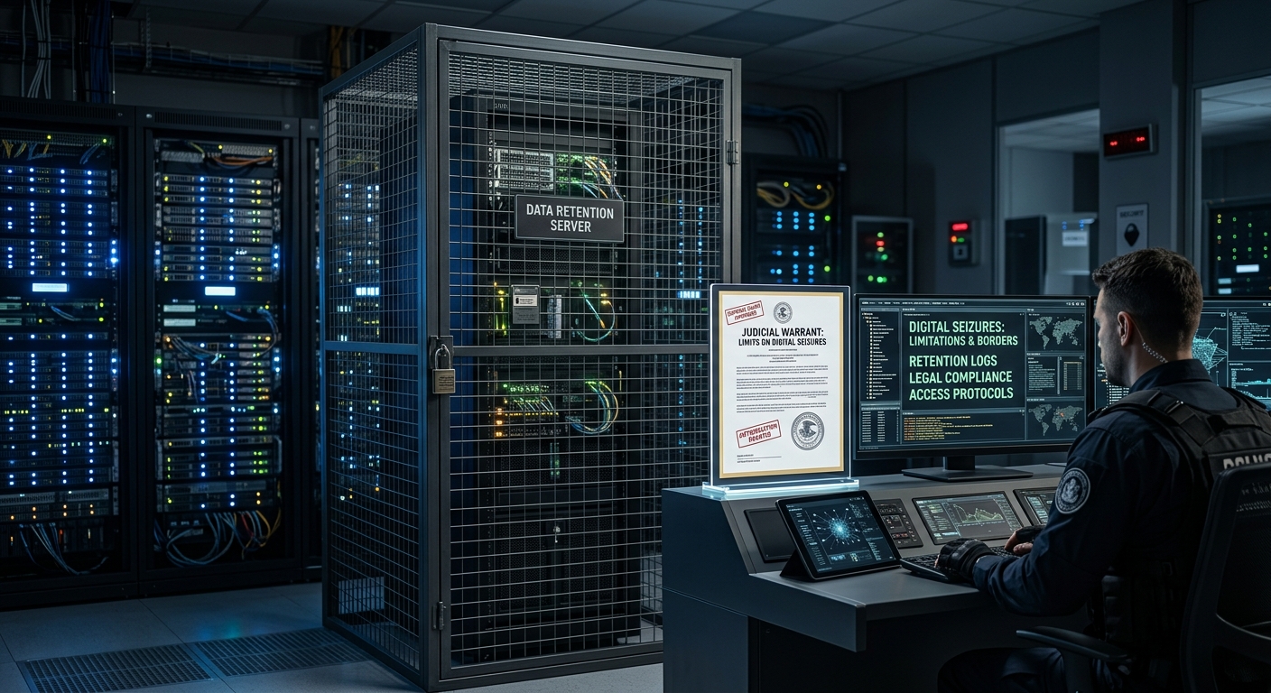 How long can the government legally keep your digital device and data?