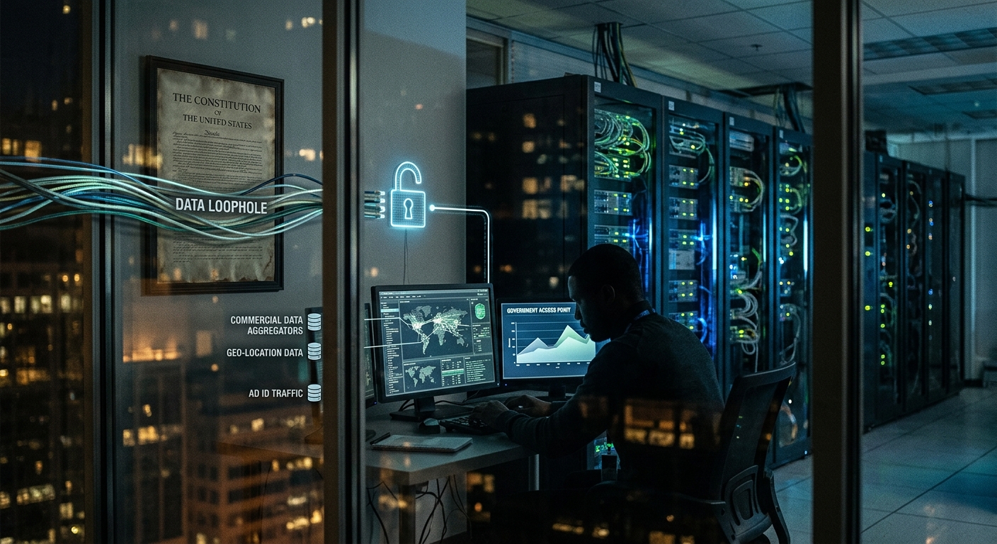 Discover how federal agencies bypass the Fourth Amendment by purchasing your smartphone location data from commercial brokers.