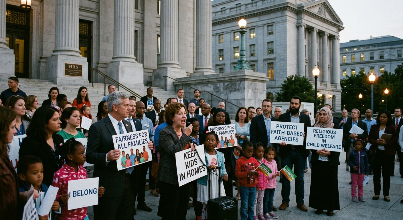 How federal rules and religious exemptions impact LGBTQ+ foster families.