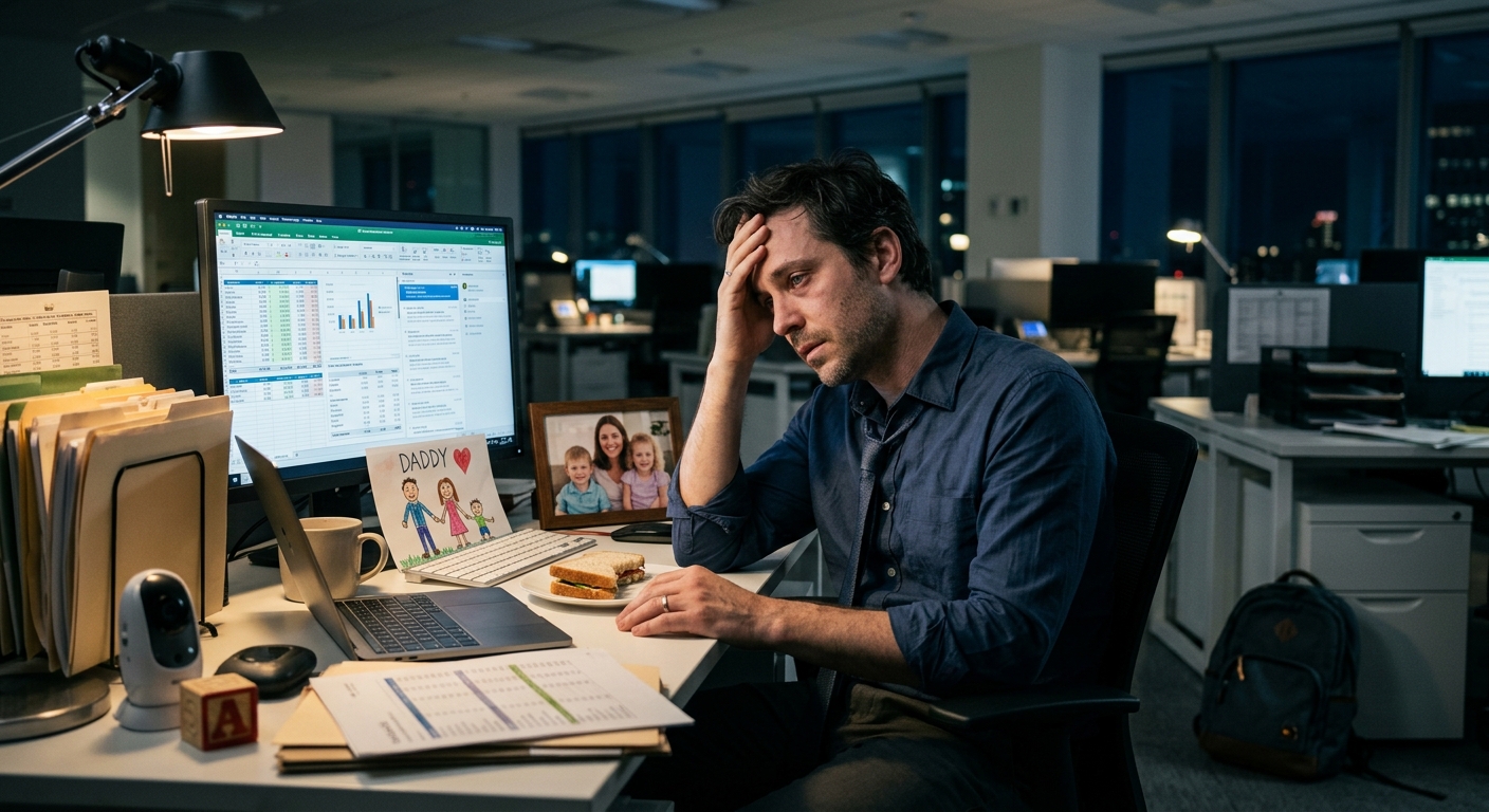 How workplace stigma against male caregivers perpetuates gender inequality and harms everyone.