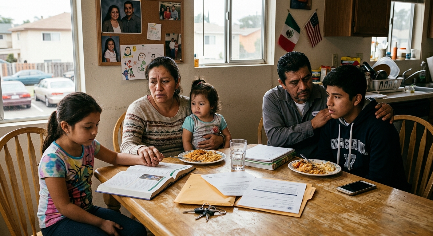 Exploring the legal and emotional hurdles of mixed-status families.