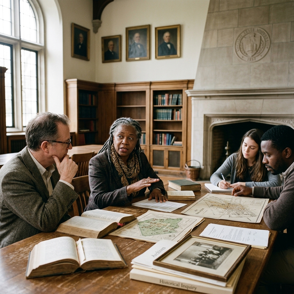Exploring how American universities are reckoning with their histories.