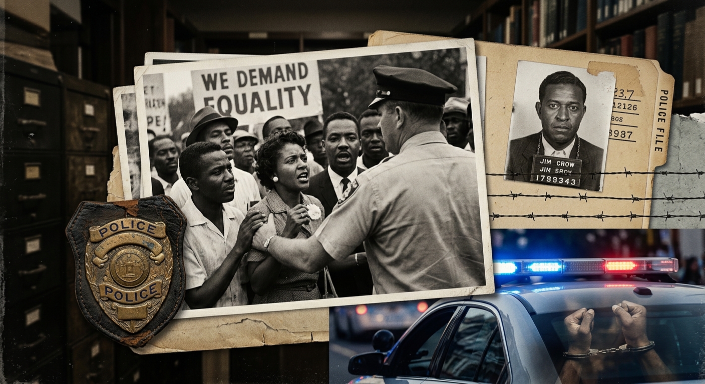 How history shapes today's racial disparities in American law enforcement.