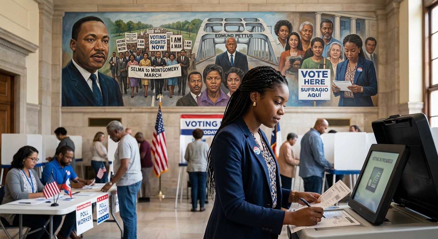 Honor civil rights sacrifices by empowering your vote today.